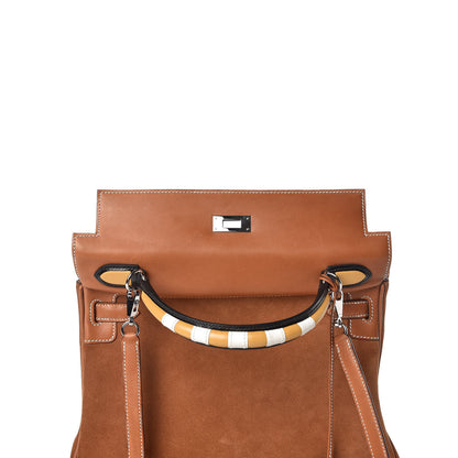 Hermes Barenia Grizzly Au Galop Kelly Retourne 32 Fauve 19 of 41