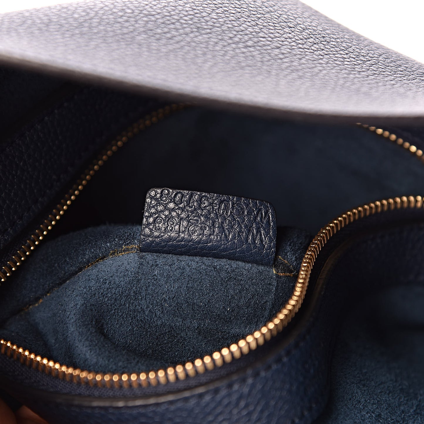 Soft Grained Calfskin Medium Belt Cabas Phantom Abyss Blue