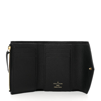 Louis Vuitton Empreinte Victorine Wallet Black 5 of 7