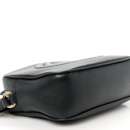 Gucci Pebbled Calfskin Small Soho Disco Bag Black 10 of 13