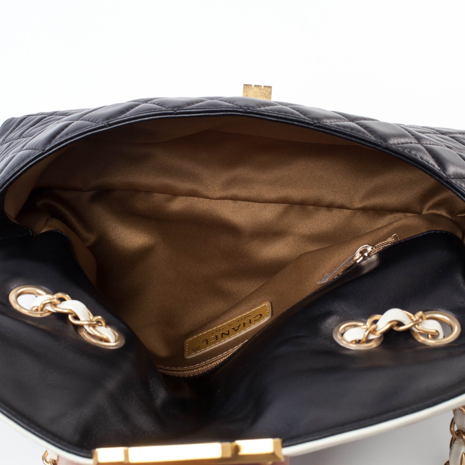 Chanel Glazed Calfskin Mademoiselle Flap 8 of 9