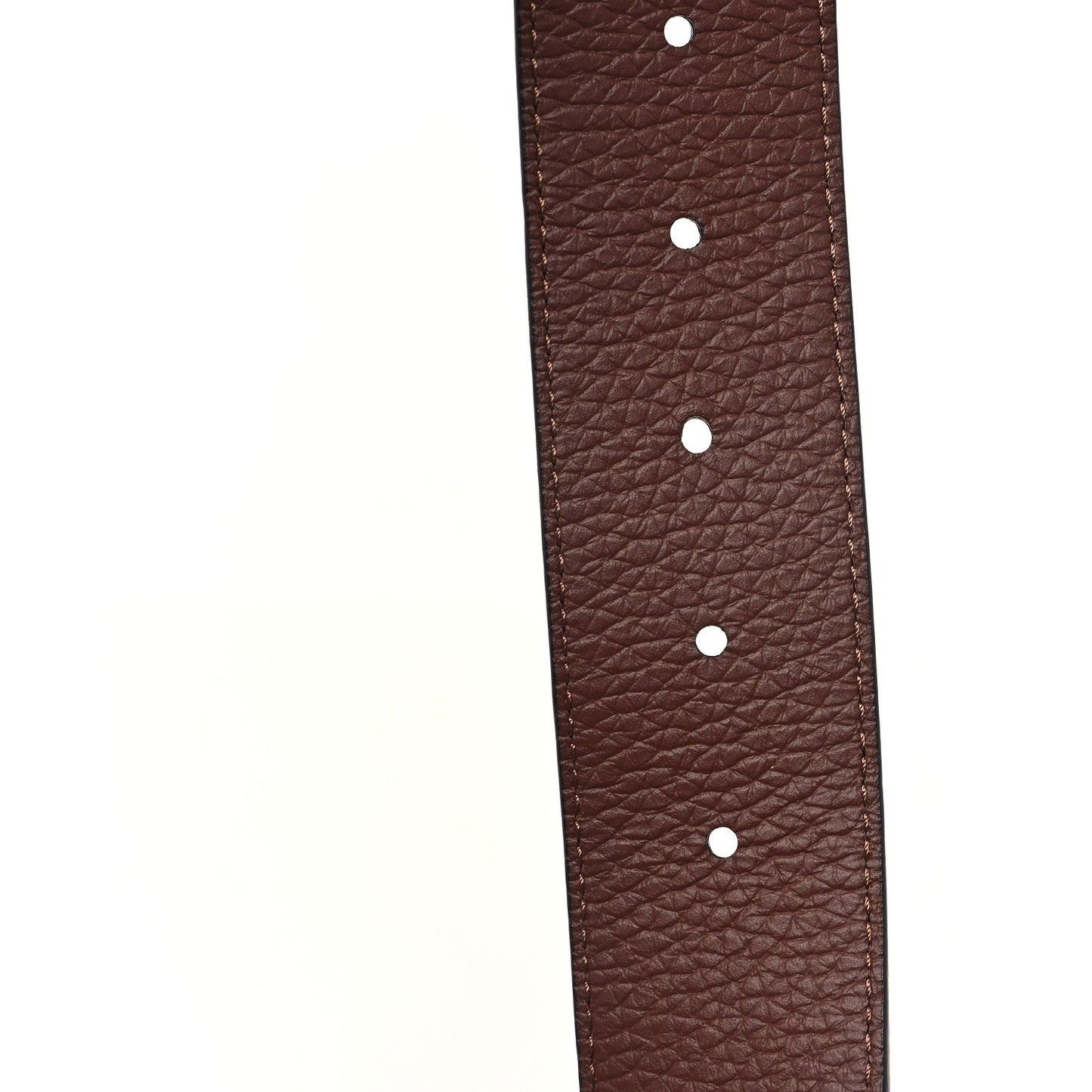 Taurillon Calfskin 40mm LV Tilt Reversible Belt 95 38 Navy Cognac