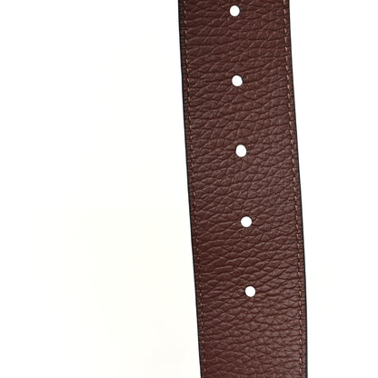 Louis Vuitton Taurillon Calfskin 40mm LV Tilt Reversible Belt 95 38 Navy Cognac 4 of 5