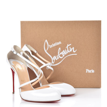 Christian Louboutin Kid Crossbreche 100 Pumps 39 Latte 12 of 12