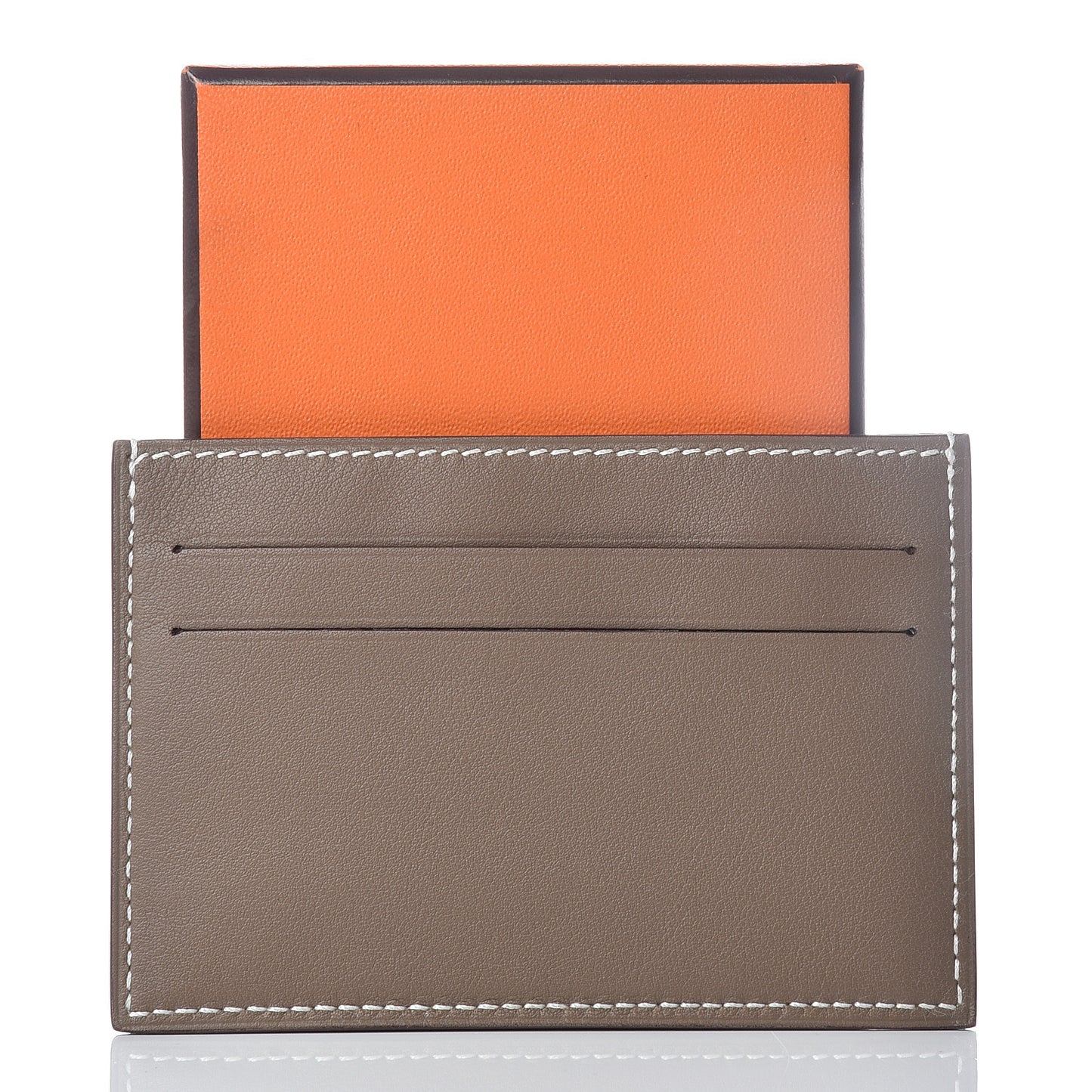 Swift Citizen Twill Card Case Etoupe Rouge Casaque Azur