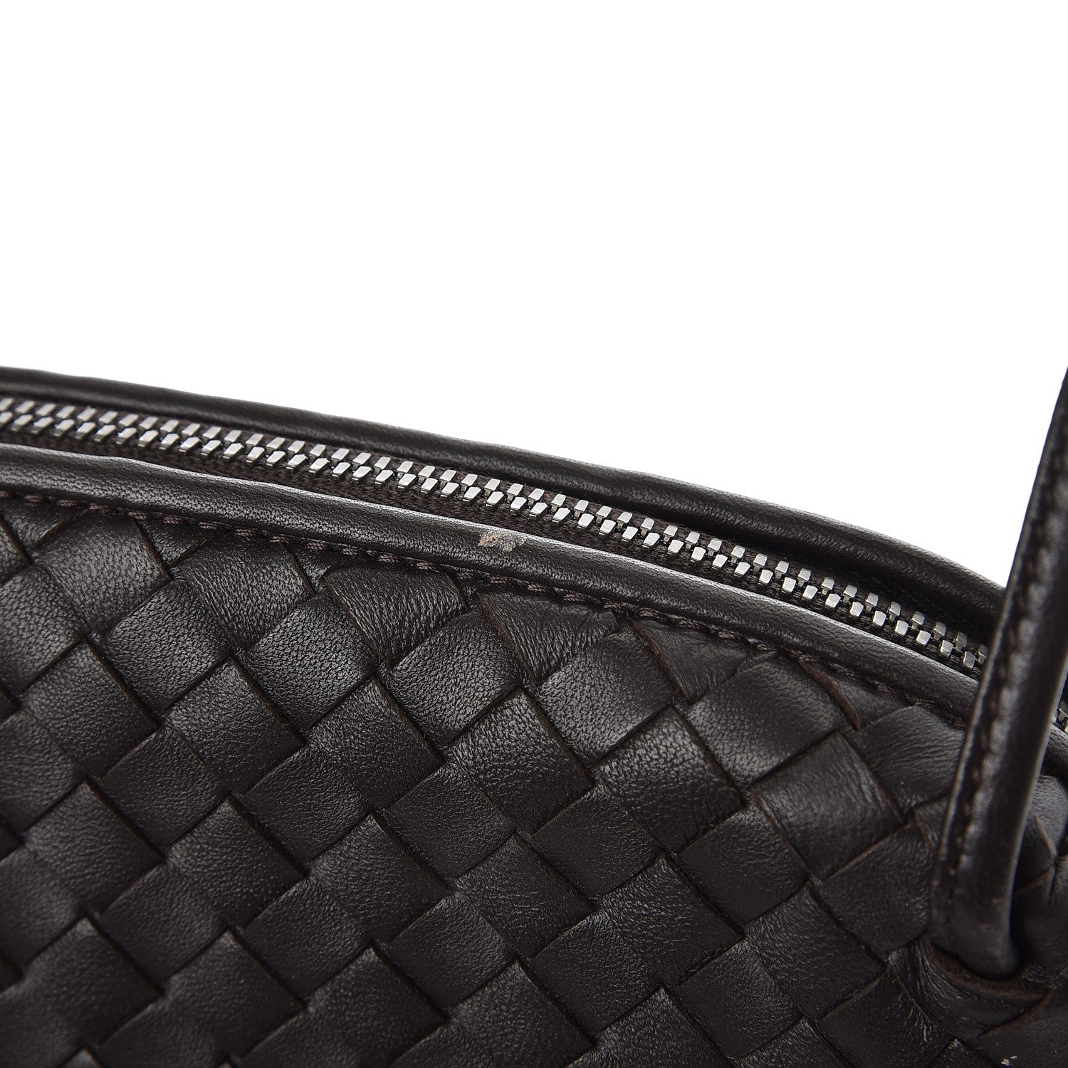 Bottega Veneta Nappa Intrecciato Pillow Crossbody Messenger Espresso 7 of 9