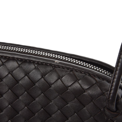 Bottega Veneta Nappa Intrecciato Pillow Crossbody Messenger Espresso 7 of 9