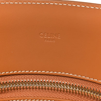 Celine Canvas Calfskin Vertical Cabas Natural Tan 6 of 8