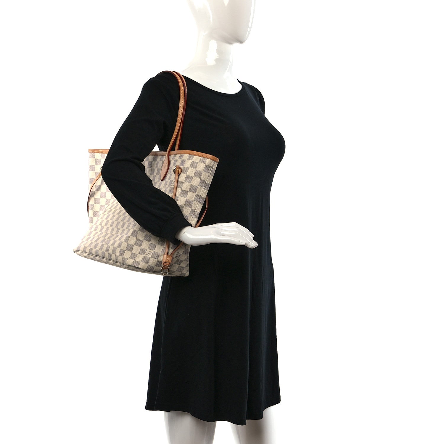 Louis Vuitton Damier Azur Neo Neverfull MM 2 of 20