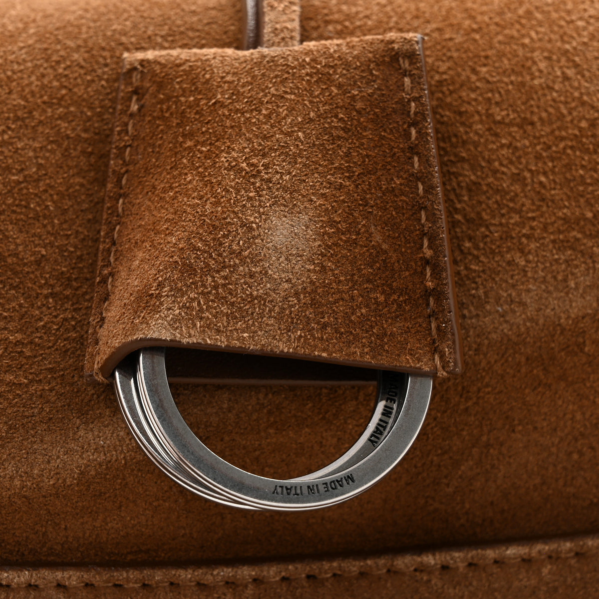 Balenciaga Waxed Suede Calfskin Medium Rodeo Top Handle Handbag Camel 13 of 13