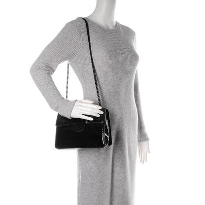 Chanel Patent Small Mademoiselle Single Flap So Black 2 of 7