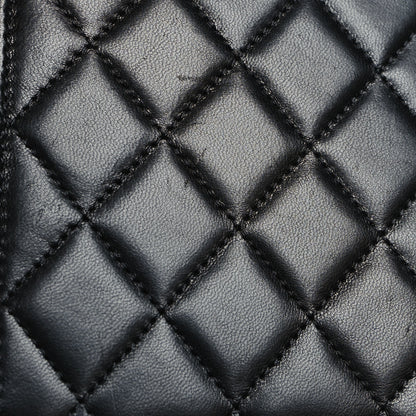 Chanel Lambskin Quilted CC Phone Holder Black 11 of 12