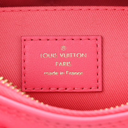 Louis Vuitton Calfskin Bubblegram Papillon BB Dragon Fruit 6 of 11