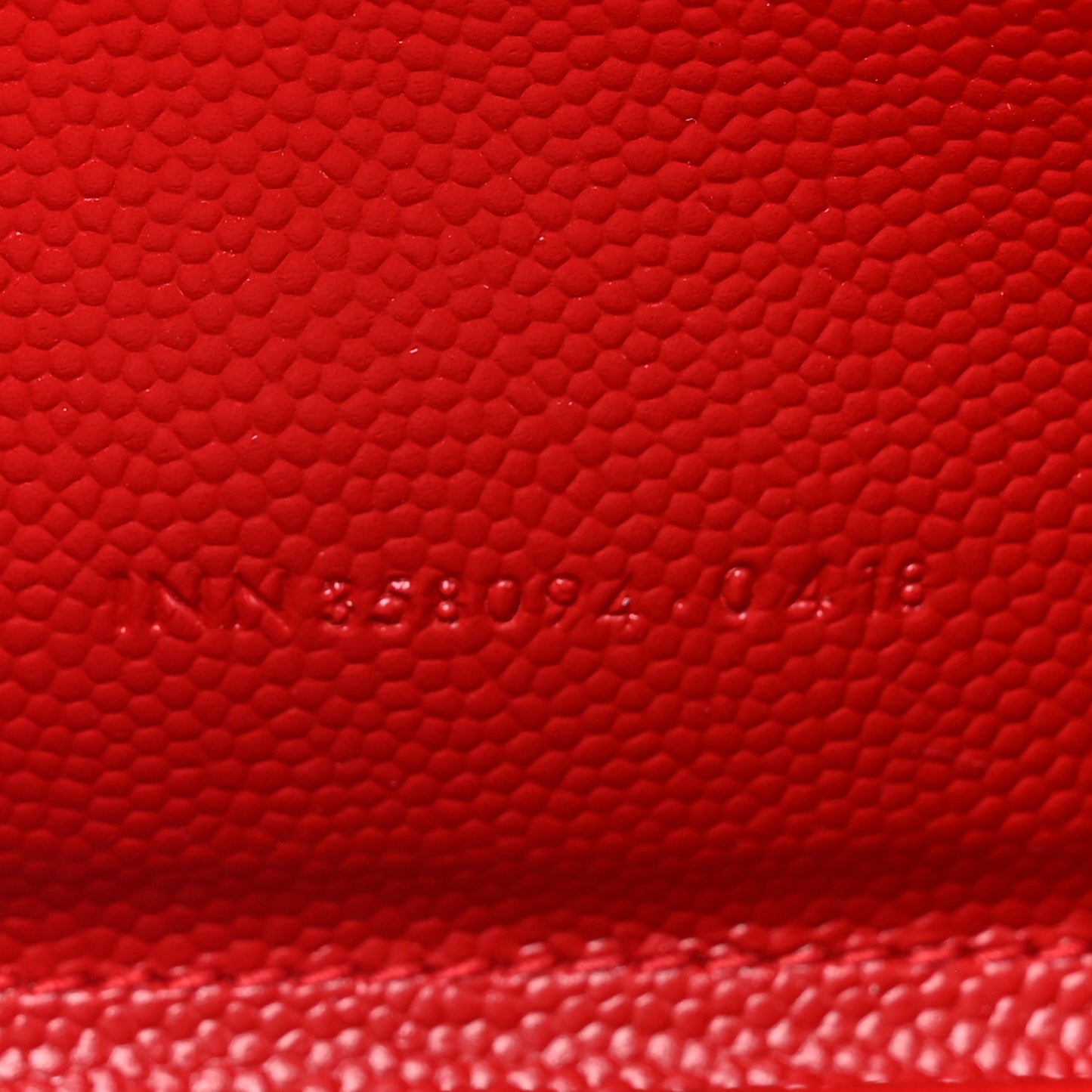 Grain De Poudre Matelasse Chevron Monogram Zip Around Wallet Rouge Eros