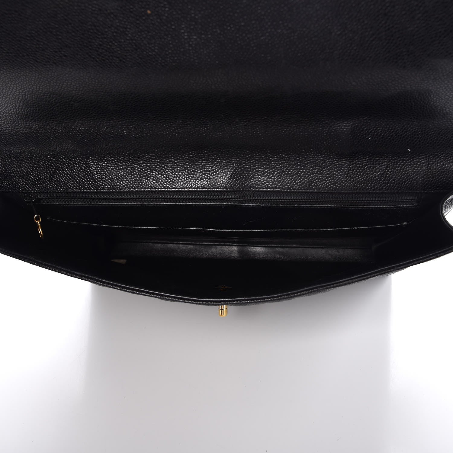 Chanel Caviar Quilted Briefcase Laptop Bag Black 5 of 8