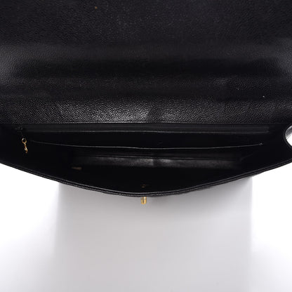 Chanel Caviar Quilted Briefcase Laptop Bag Black 5 of 8