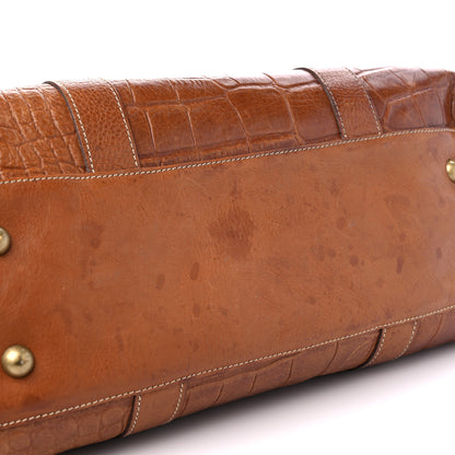 Mulberry Crocodile Embossed Bayswater Oak 14 of 23