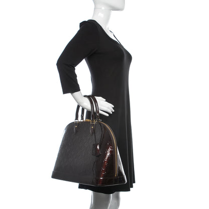 Louis Vuitton Vernis Alma GM Amarante 2 of 9