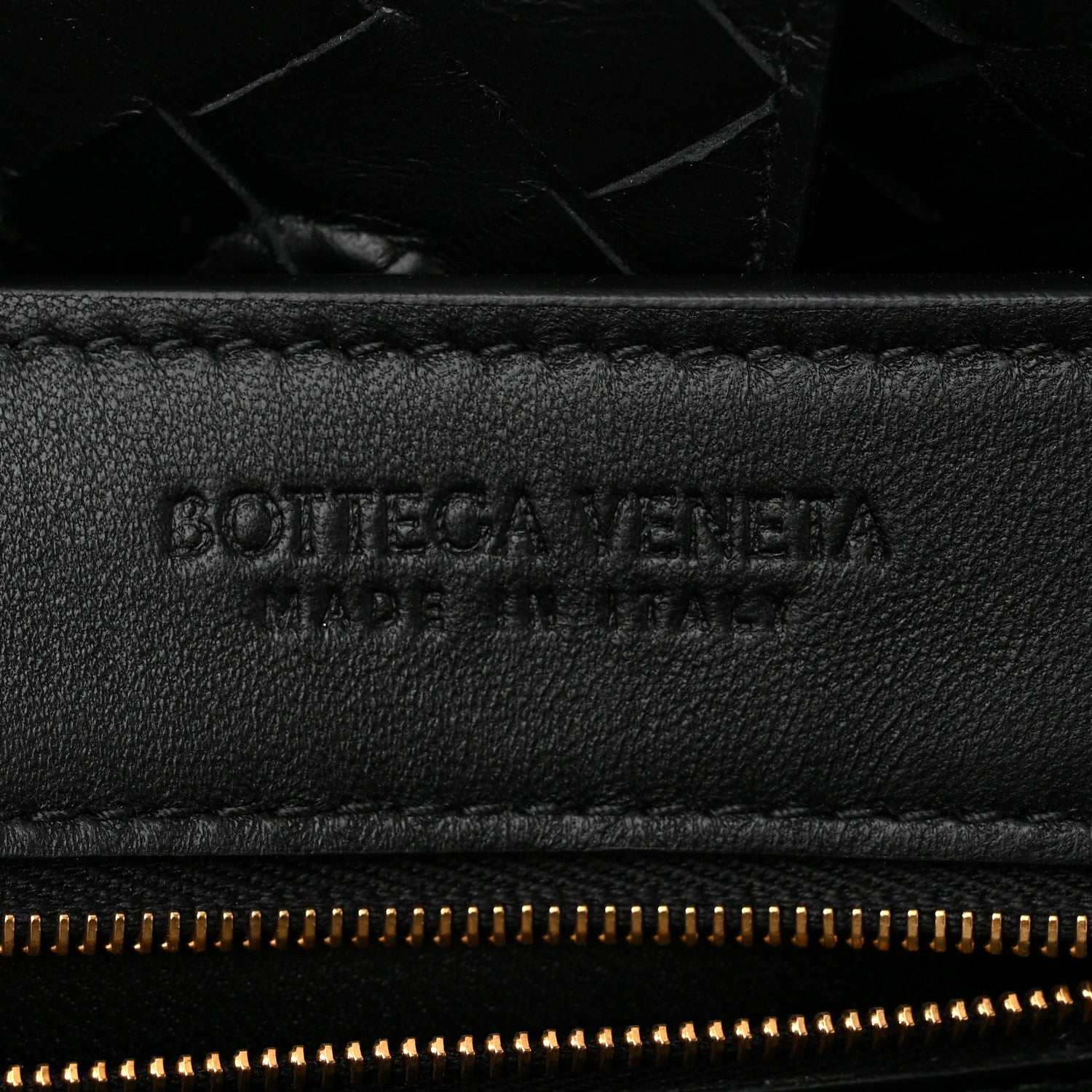 Bottega Veneta Nappa Intrecciato Medium Andiamo Shoulder Bag Black 6 of 9