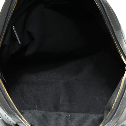 Saint Laurent Patent Leather Oversized Muse Grey 6 of 6