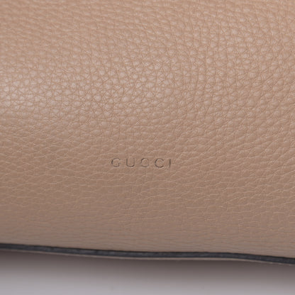 Gucci Cellarius Calfskin Small Bamboo Daily Top Handle Bag Camelia 13 of 16