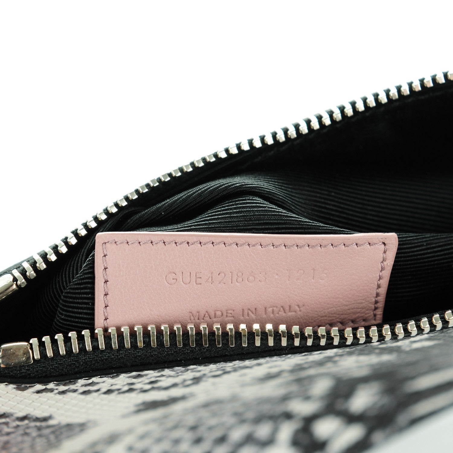 Saint Laurent Calfskin Embossed Python Baby Sac De Jour Powder Pink 9 of 9