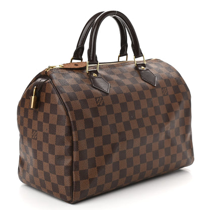 Louis Vuitton Damier Ebene Speedy 30 3 of 12
