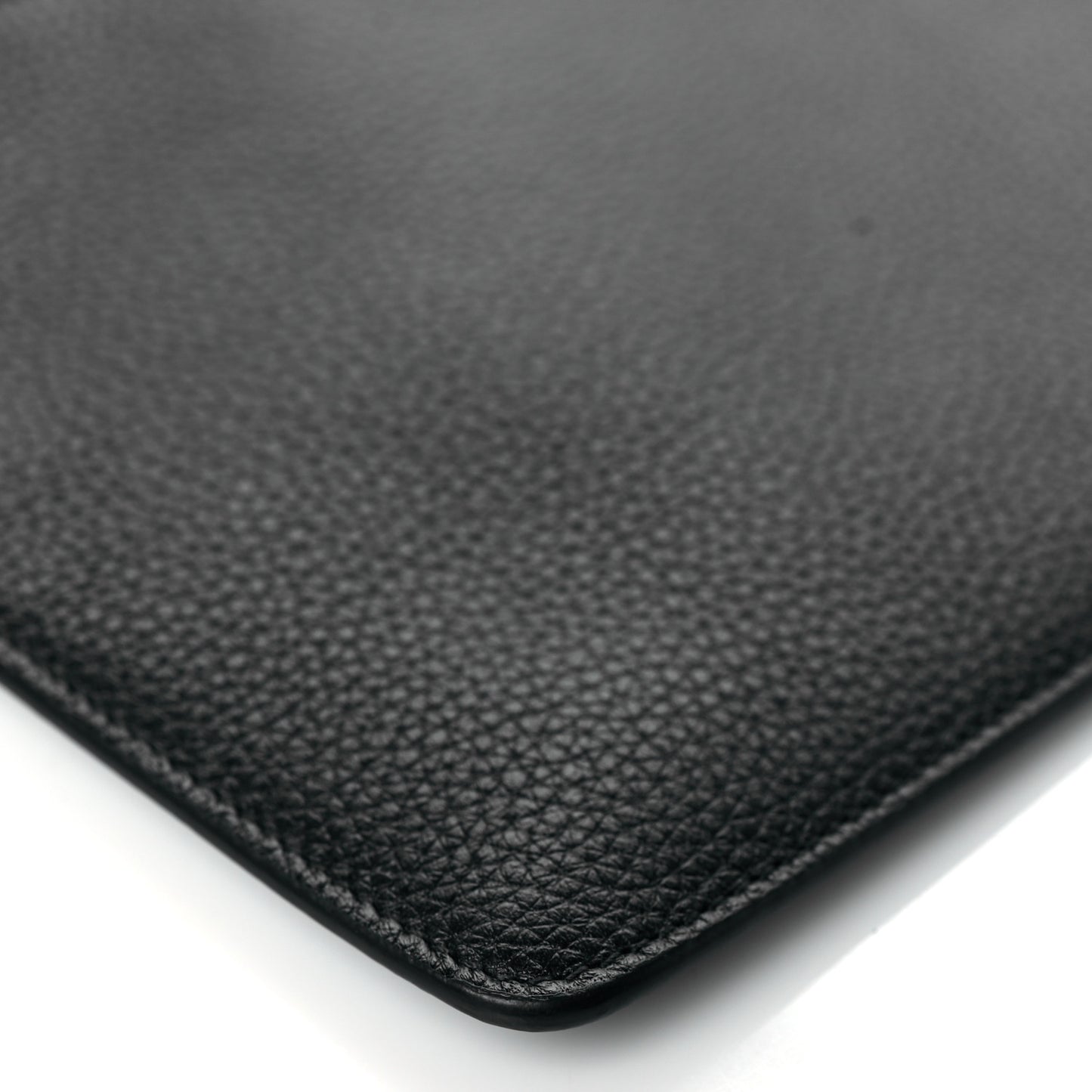 Calfskin Wristlet Clutch Black