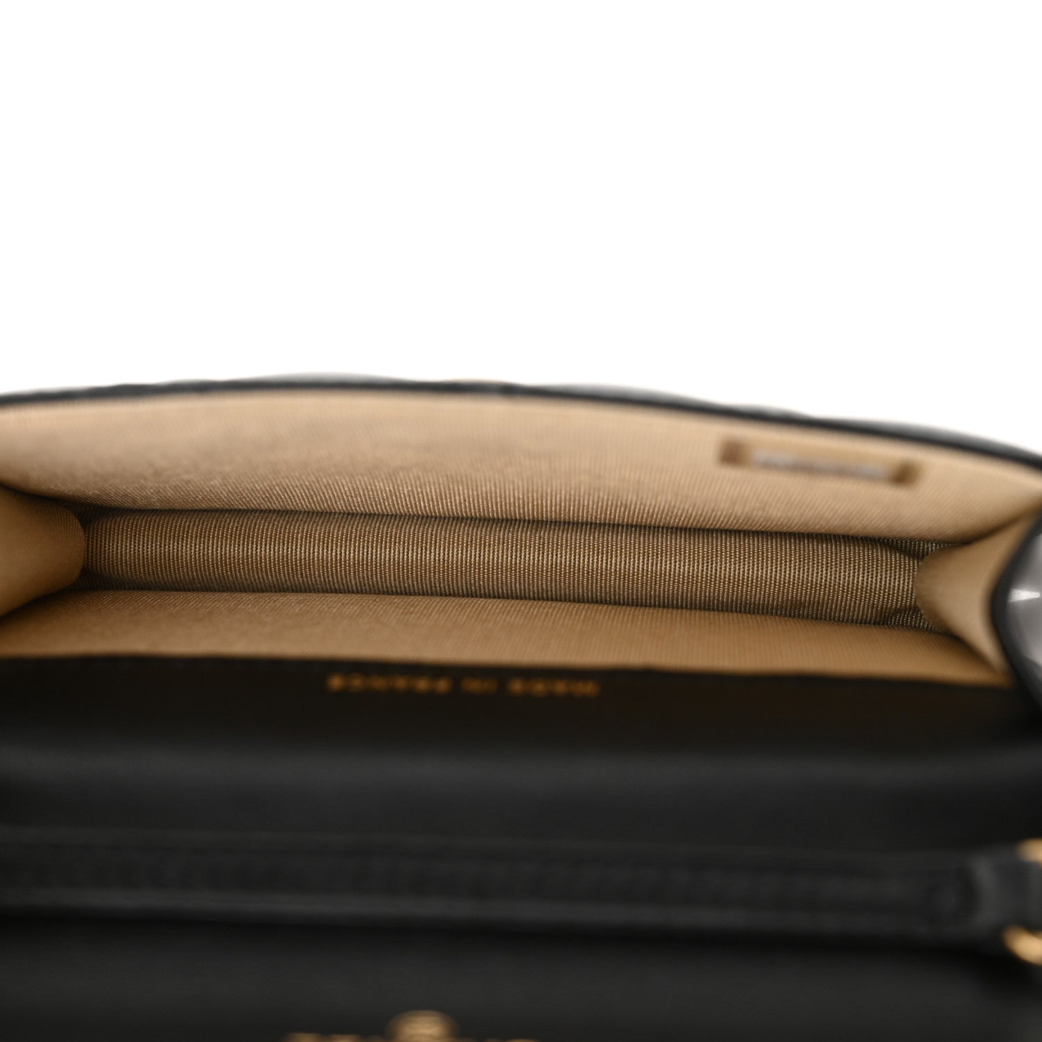 Chanel Lambskin Quilted Pearl Crush Clutch With Chain Black 5 of 15