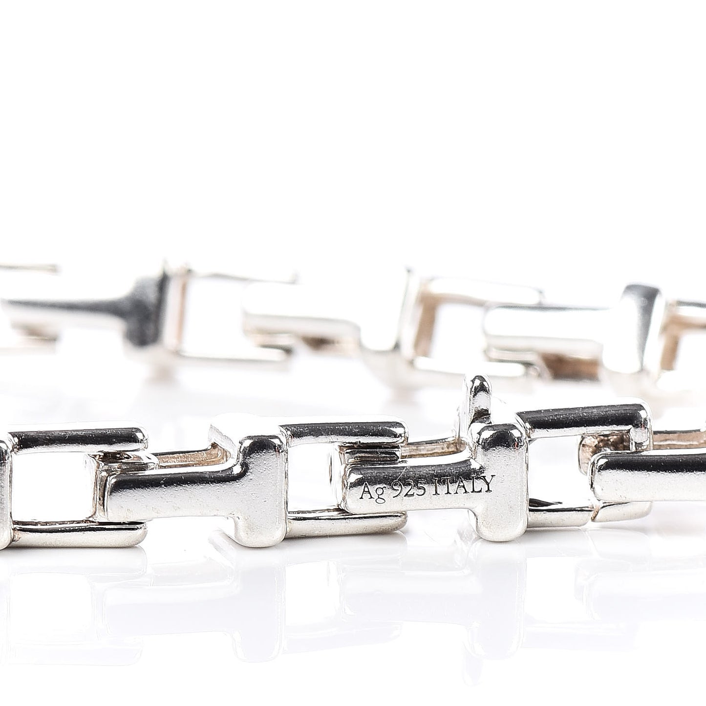 Sterling Silver Narrow T Chain Bracelet