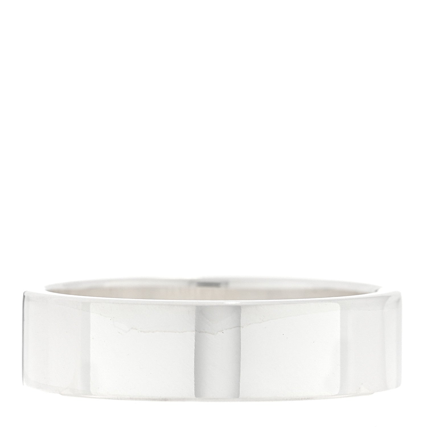 Hermes Sterling Silver PM Collier De Chien Ring 52 6 3 of 4