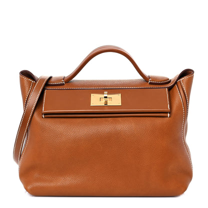 Hermes Barenia Faubourg 24/24 29 Fauve 1 of 10