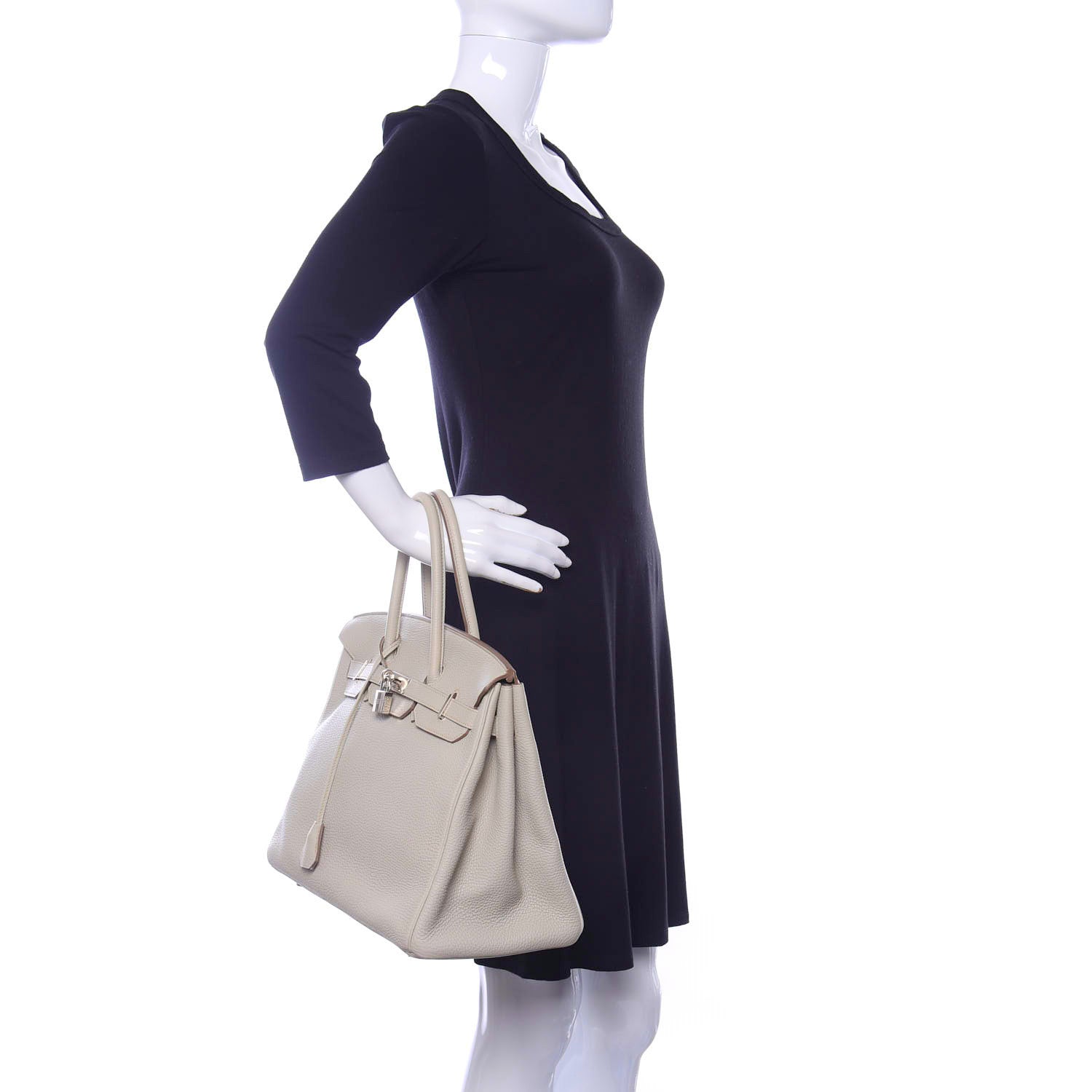 Hermes Togo Birkin 35 Gris Perle 2 of 10