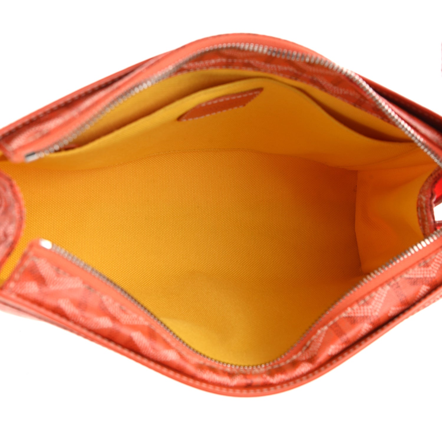 Goyard Goyardine Miroir Toiletry Bag GM Orange 5 of 7