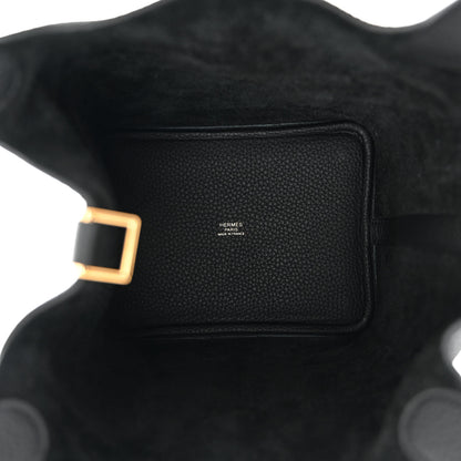 Hermes Taurillon Clemence Picotin Lock 18 PM Black 5 of 11
