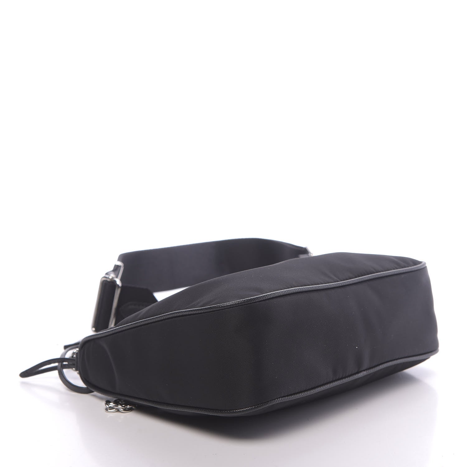 Prada Nylon Re-Edition 2005 Shoulder Bag Black 4 of 10