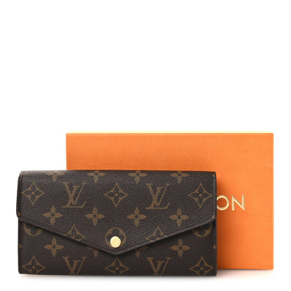 Louis Vuitton Monogram Sarah Wallet NM Coquelicot 8 of 8