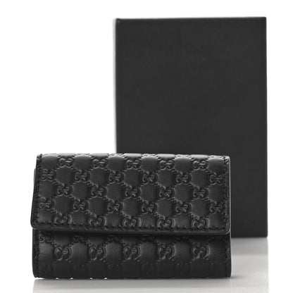 Gucci Microguccissima 6 Key Holder Case Black 9 of 9