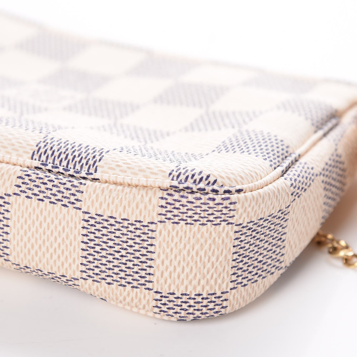 Louis Vuitton Damier Azur Mini Pochette Accessories 9 of 10
