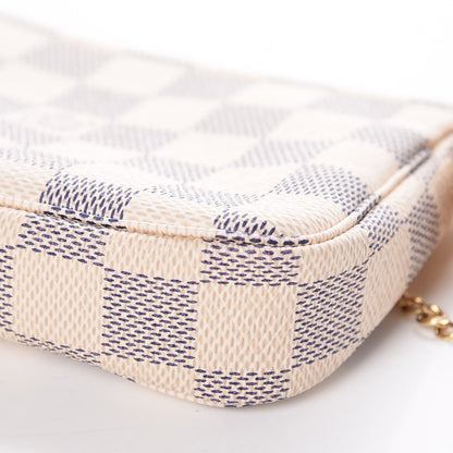 Louis Vuitton Damier Azur Mini Pochette Accessories 9 of 10