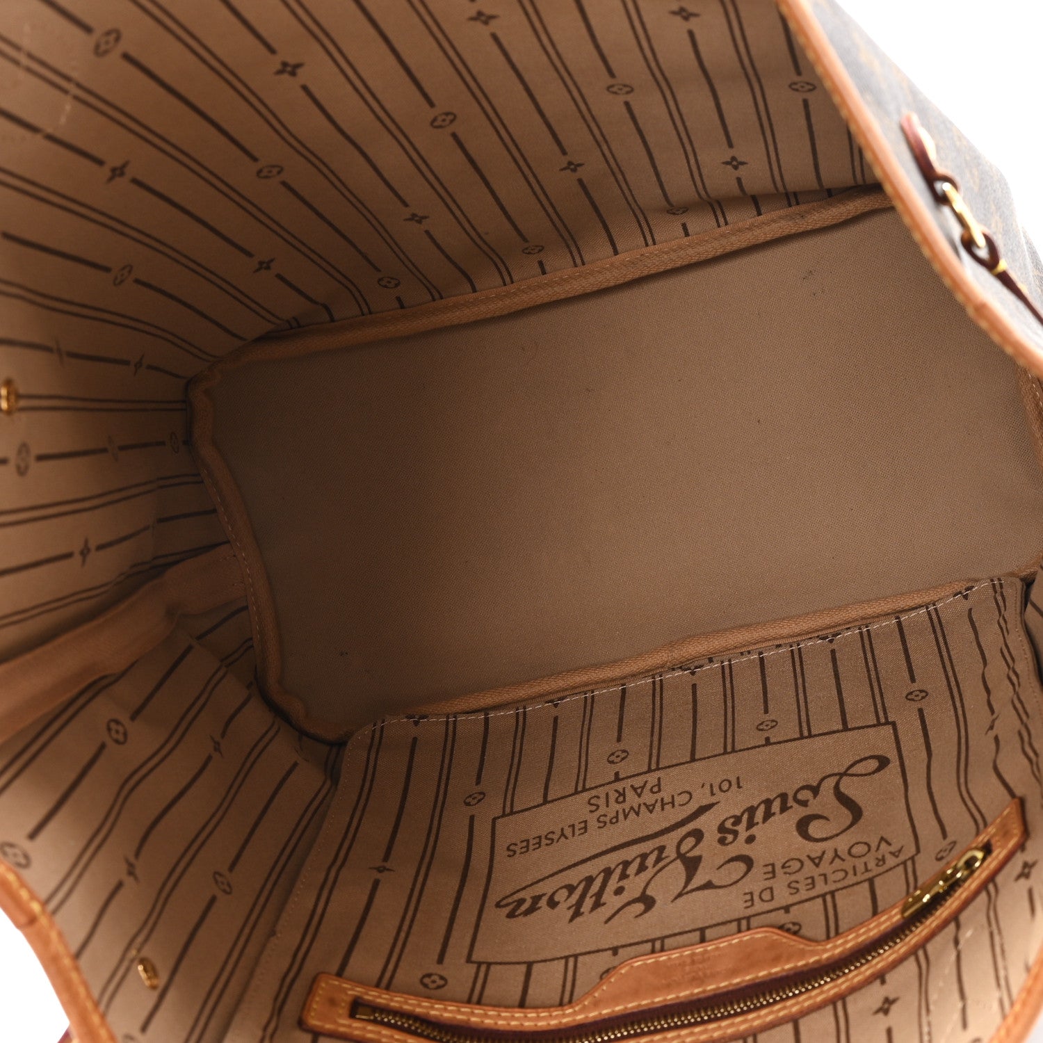 Louis Vuitton Monogram Neverfull MM 5 of 10