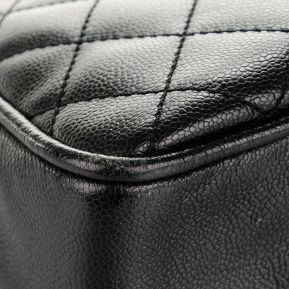 Chanel Caviar Quilted CC Hobo Black 9 of 9