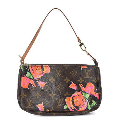 Louis Vuitton Monogram Roses Pochette Accessories 1 of 12