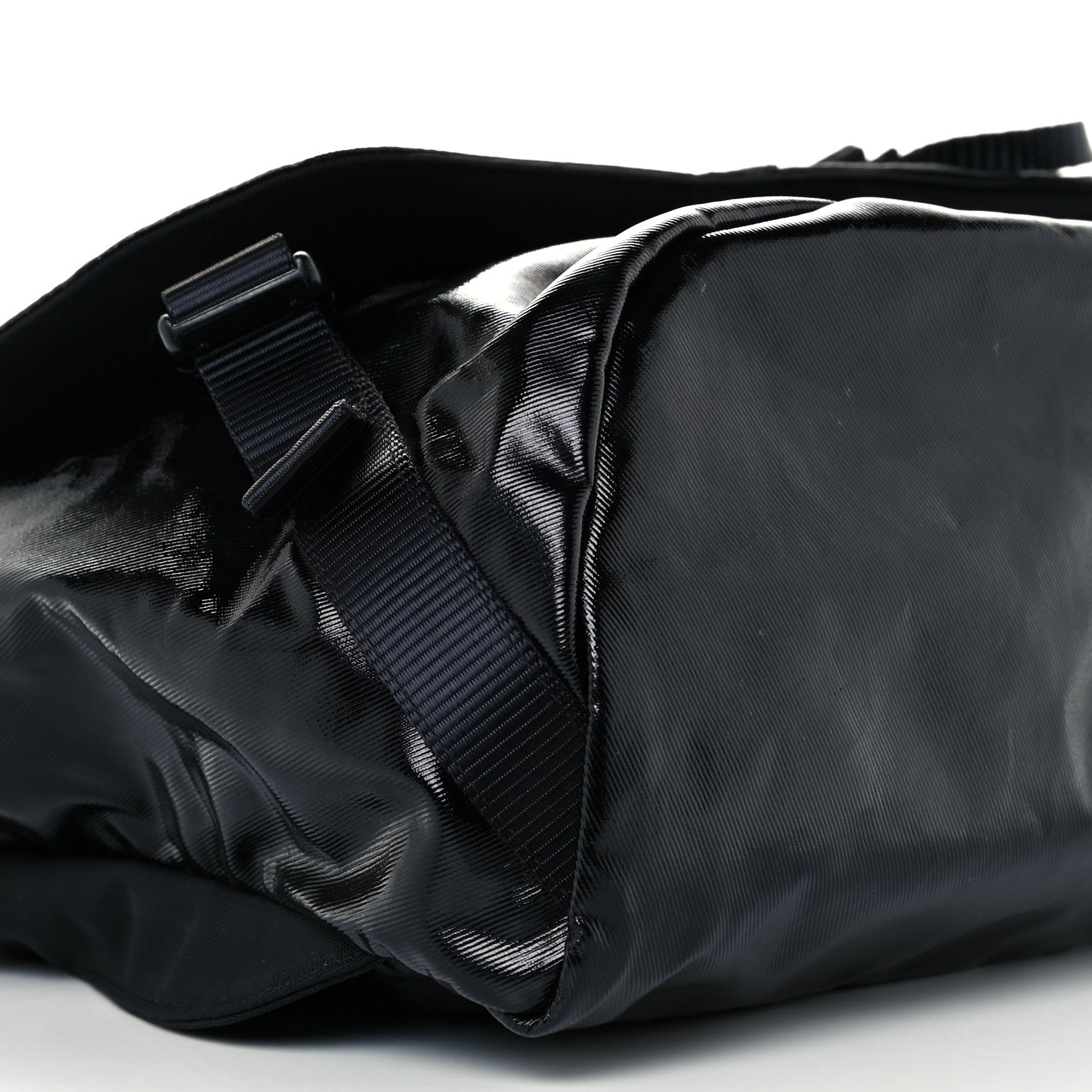 Chanel Coated Canvas Sport Messenger Black 7 of 8