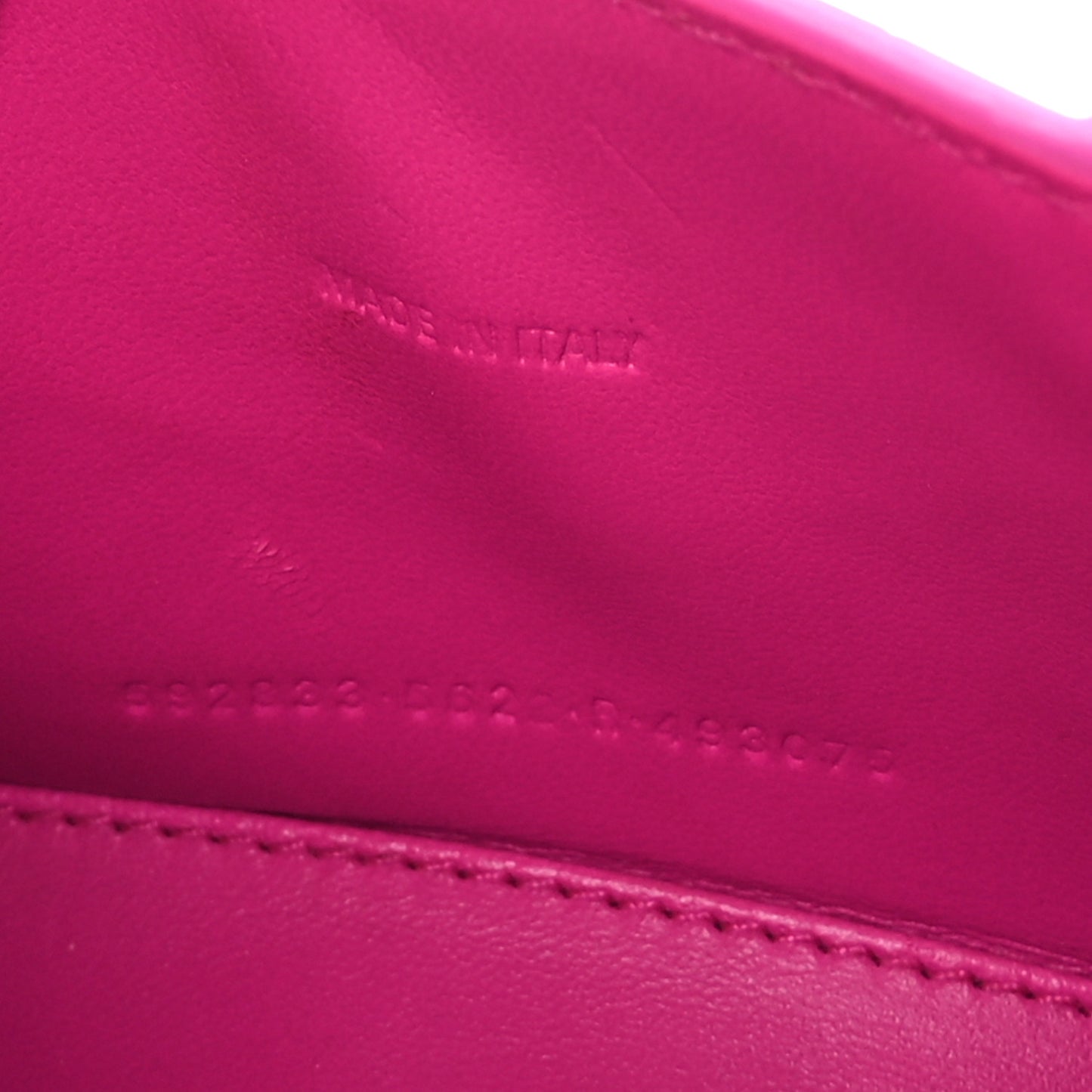Shiny Calfskin Crocodile Embossed Hourglass Top Handle Bag XS Lipstick Pink
