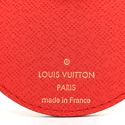 Louis Vuitton Monogram 2020 Christmas Animation Bumper Cars Bag Charm Key Ring Coquelicot 3 of 7