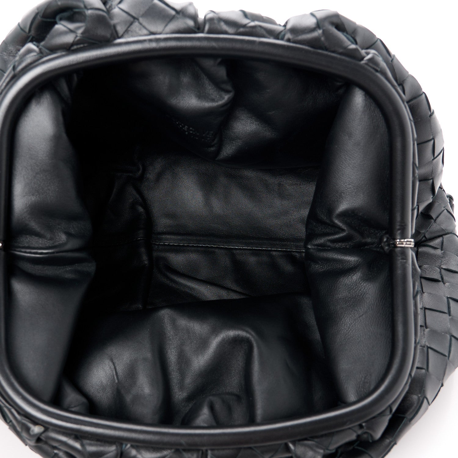 Bottega Veneta Nappa Maxi Intreccio The Pouch Oversized Clutch Black 5 of 11