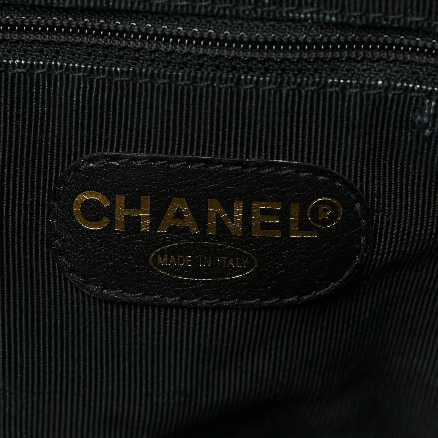 Caviar Quilted Flap Shoulder Bag Black