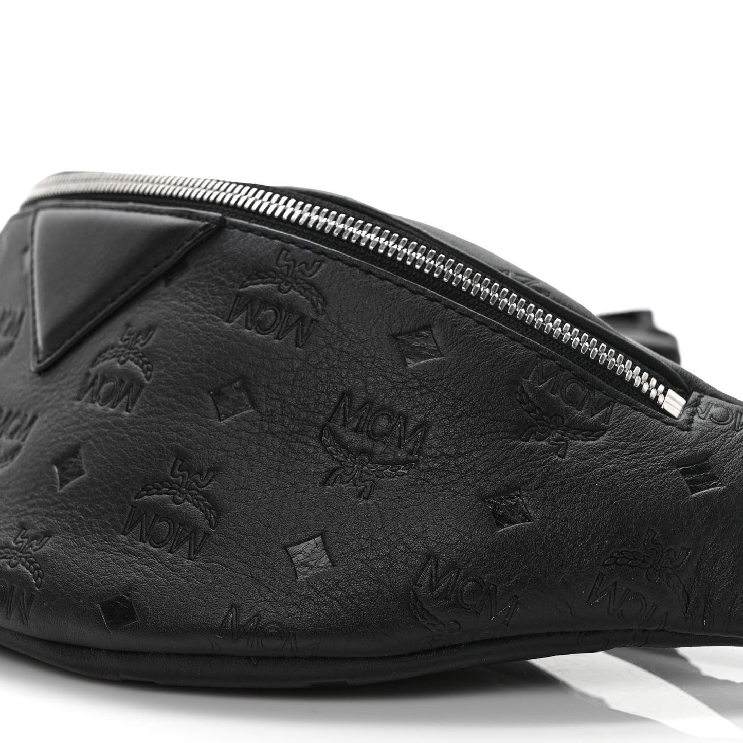 Calfskin Ottomar Monogram Fursten Belt Bag Black