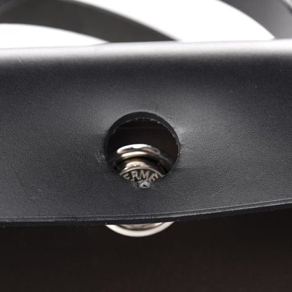 Hermes Toile Officer Vache Hunter Herbag Zip 31 PM Ebene Black 9 of 11